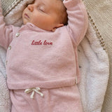 Baby Kaschmir Cardigan Roma Blau – 100% Cashmere