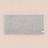 Baby Kaschmir Decke Milano grau meliert - 100% Cashmere