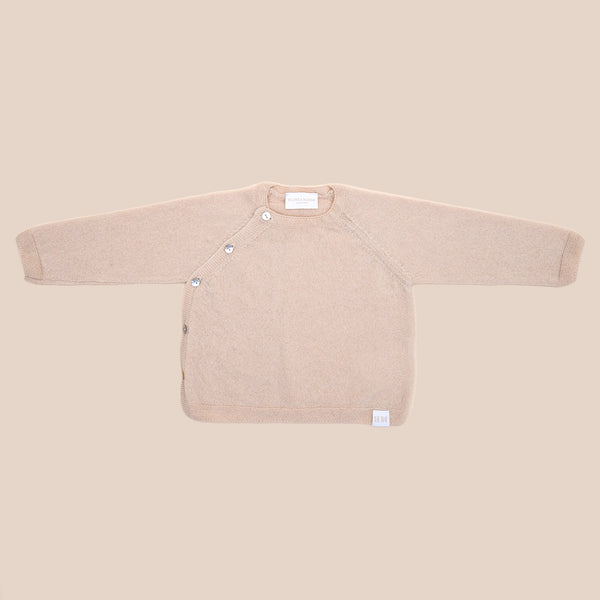 Cardigan "Roma" made of 100% cashmere beige