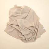 Blanket "Venezia" made of 100% cashmere beige