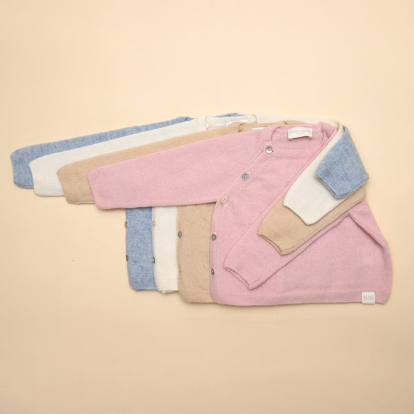 Cardigan "Roma" made of 100% cashmere pink